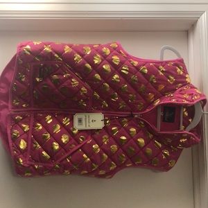 Unique Simply Southern elephant print vest M